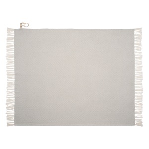 Fringed blanket made of 100% recycled material - Img 8