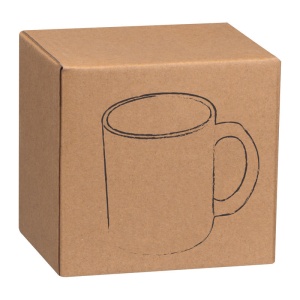Frosted glass sublimation mug, 350 ml - Img 2