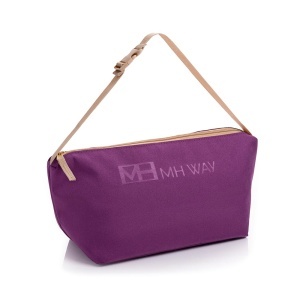 GC Mh way beauty cooler bag. purple