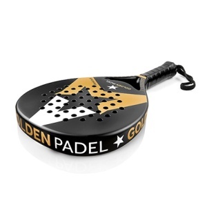 GC Racheta de padel i-tools.tech golden din fibră de sticlă. cu husa de umăr - Img 2