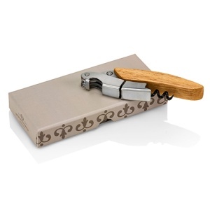 GC Steel bottle opener with wooden handle la gourmanderie. in box - Img 3
