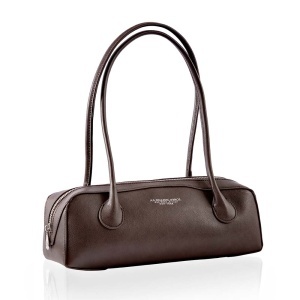 GC Women's spalding pu top handle bag. col. brown