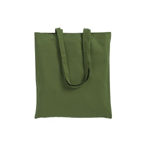 Geantă de cumpărături din bumbac 220 g/m2, cu mânere lungi și clin - Img 3