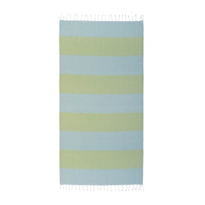 GRS-certified 180 g/m2 recycled cotton beach towel/Fouta - Img 3