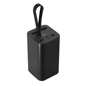 Havor - Baterie externă din aluminiu reciclat, 20000 mAh. 2 ieșiri USB. 2 intrări și ieșiri de tip C PD. 65W.