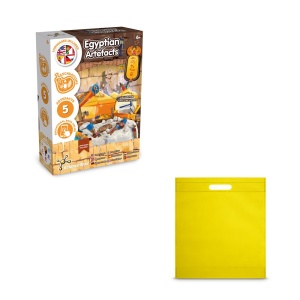 hi!™ Ancient Egypt Excavation Kit IV Joc educațional furnizat cu o pungă cadou nețesută (80 g/m²)
