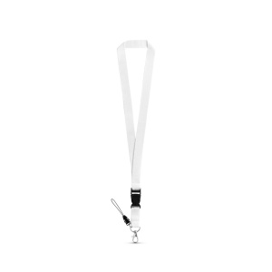 hi!™ ANQUETIL Lanyard din poliester cu carabina metalică