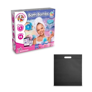 hi!™ Bath Bombs Kit IV Joc educațional furnizat cu o pungă cadou nețesută (80 g/m²)