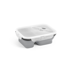 hi!™ DILL Cutie prânz. Cutie ermetică retractabilă din silicon și PP (480 și 760 mL)