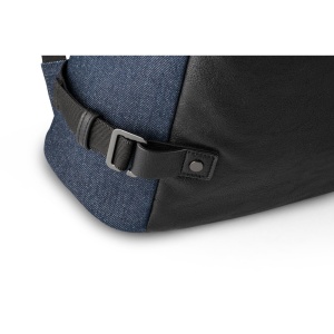 hi!™ DIVERGENT BACKPACK I Rucsac pentru laptop până la 15,6'' în denim și PU