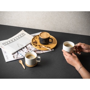hi!™ FANGIO Ceramic mug with lid and bamboo base 230 mL - Img 16