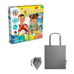 hi!™ Modeling Dough Factory Kit II Joc educațional furnizat cu o pungă de cadou pliabilă 190T
