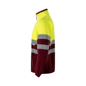 hi!™ VL EROS Jachetă fleece în două tonuri (280g/m²), din poliester (100%)