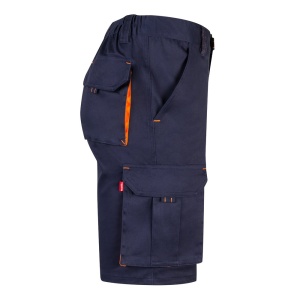 hi!™ VL HEMERA Multi-Pocket Two-Tone Elastic Bermuda (240 g/m²), Cotton (46%), EME (38%) and Polyester (16%) - Img 23