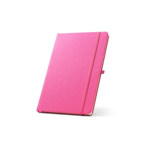 HI ANNE. Blocnotes A5 din poliester reciclat (100% rPET) cu pagini liniate
