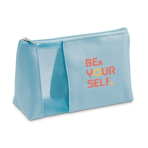 HI ANNIE. Microfibre and mesh cosmetic bag - Img 7