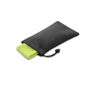 HI BERNAL. Recycled polyester (100% rPET) fitness cooling towel with non-woven pouch - Img 6