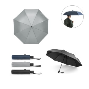HI CIMONE. Umbrelă pliabilă din poliester reciclat (100% rPET) 190T pongee cu deschidere automată