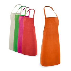 HI CURRY. Apron in cotton and polyester (180 g/m²)