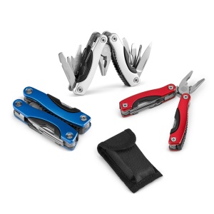 HI DUNITO. Folding mini multi-function pliers made of stainless steel and aluminum