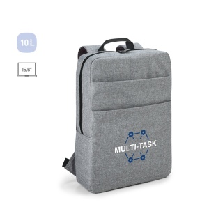 HI GRAPHS BPACK. High density 600D polyester laptop bag 15'6" - Img 6