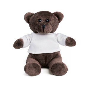 HI GRIZZLY. Jucărie de pluș ursuleț cu tricou îmbrăcat - Img 2
