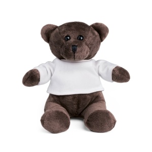 HI GRIZZLY. Jucărie de pluș ursuleț cu tricou îmbrăcat