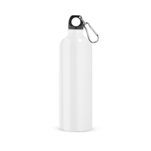 HI LANDSCAPE L. Aluminium sports bottle with carabiner 800 mL - Img 5
