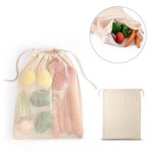 HI NAPOLI. Rucsac din 100% bumbac (120 g/m²) cu față din plasă de bumbac 100% (100 g/m²)