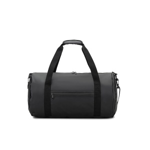 HI OSASCO SPORT. Geantă sport cilindrică din poliester reciclat 600D de înaltă densitate cu compartiment lateral pentru pantofi - Img 4