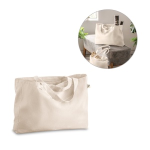 HI PARMA. Cotton (50%), recycled cotton (30%) and polyester (20% rPET) bag (280 g/ m²)