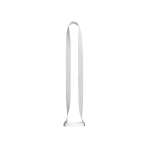 HI ROTHERHAM. Lanyard pentru sublimare din poliester reciclat (100% rPET) cu suport din silicon pentru pahare - Img 2