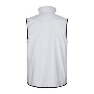 HI VL VARUNA. Soft shell vest (280g/m²), with polar lining, in polyester (94%) and elastane (6%) - Img 11