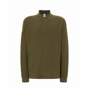 JHK Polo Regular cu Manechin Lung Bărbați