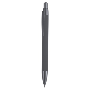 MAK Noris - Pen Recycled Aluminium. Rubber Finish Jumbo Refill - Img 1