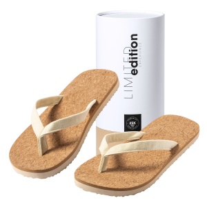 MAK Yassir - Flip Flops EVA/ Cork/ Polyester Sizes: 36-38, 42-44 - Img 2