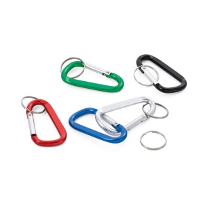 MATTHEW. Aluminium carabiner with keyring - Img 7