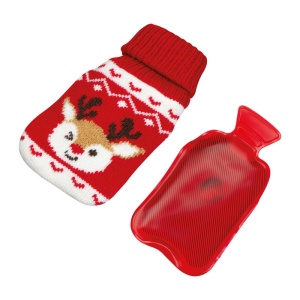 MC Hand warmer with Christmas knitted cover