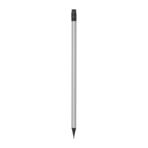 MC Pencil with eraser in metallic colors
