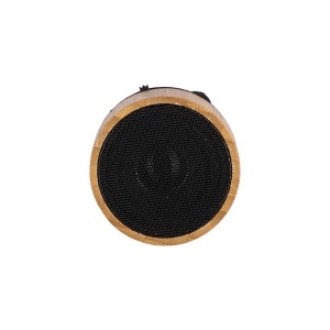 Mini difuzor Bluetooth V 5.0 din bambus și ABS - Img 2