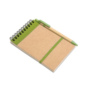 MO™ Bloc notes reciclat și pix