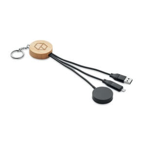 MO BULE - Key ring with 4 in 1 60W cable