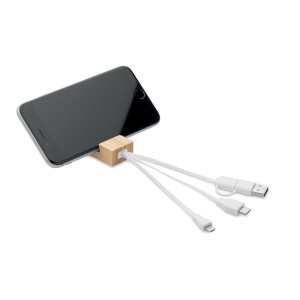MO CLAUERC - Bamboo key ring and stand - Img 4