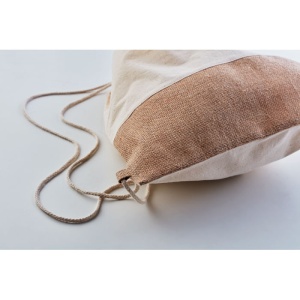 MO INDIA - Drawstring bag w/ jute details - Img 2