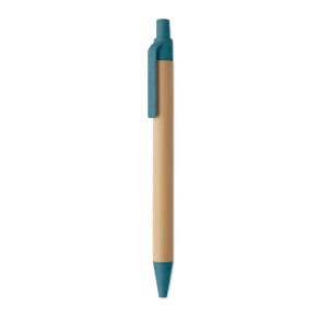 MO ITEA COLOUR - Push button ball pen in bamboo - Img 2