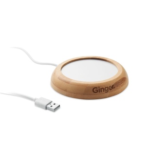 MO MUGLET - Bamboo mug warmer with USB