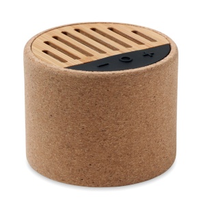 MO ROUND + Round cork wireless speaker