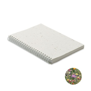 MO SEED RING - Notebook A5 cu copertă din hârtie