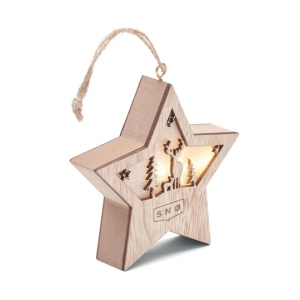MO STARLIGHT - Stea din MDF cu lumină