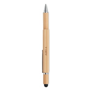 MO TOOLBAM - Spirit level pen in bamboo